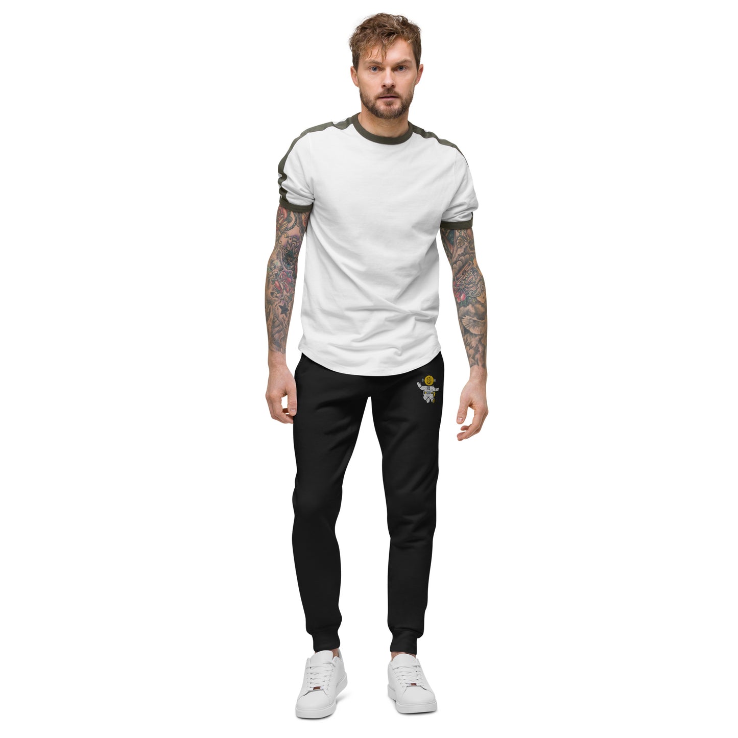 Luxury - Fleece Sweatpants - Bitcoin