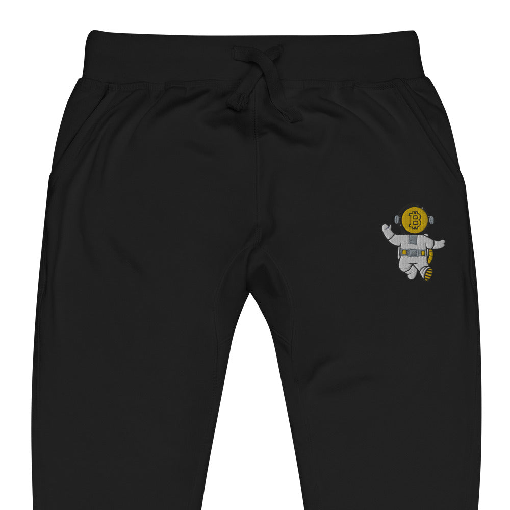 Luxury - Fleece Sweatpants - Bitcoin