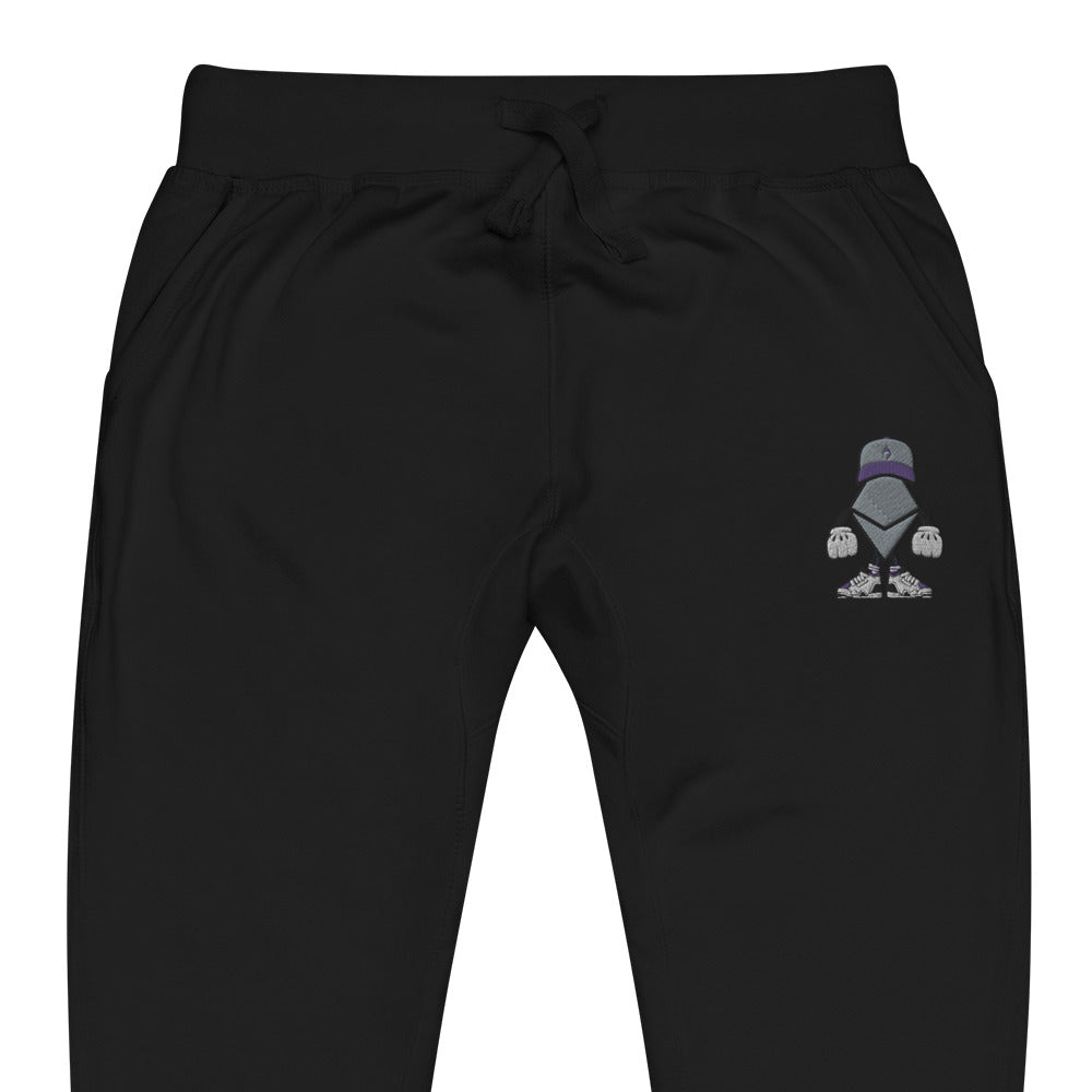 Luxury - Fleece Sweatpants - Ethereum