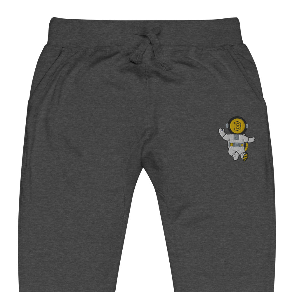 Luxury - Fleece Sweatpants - Bitcoin