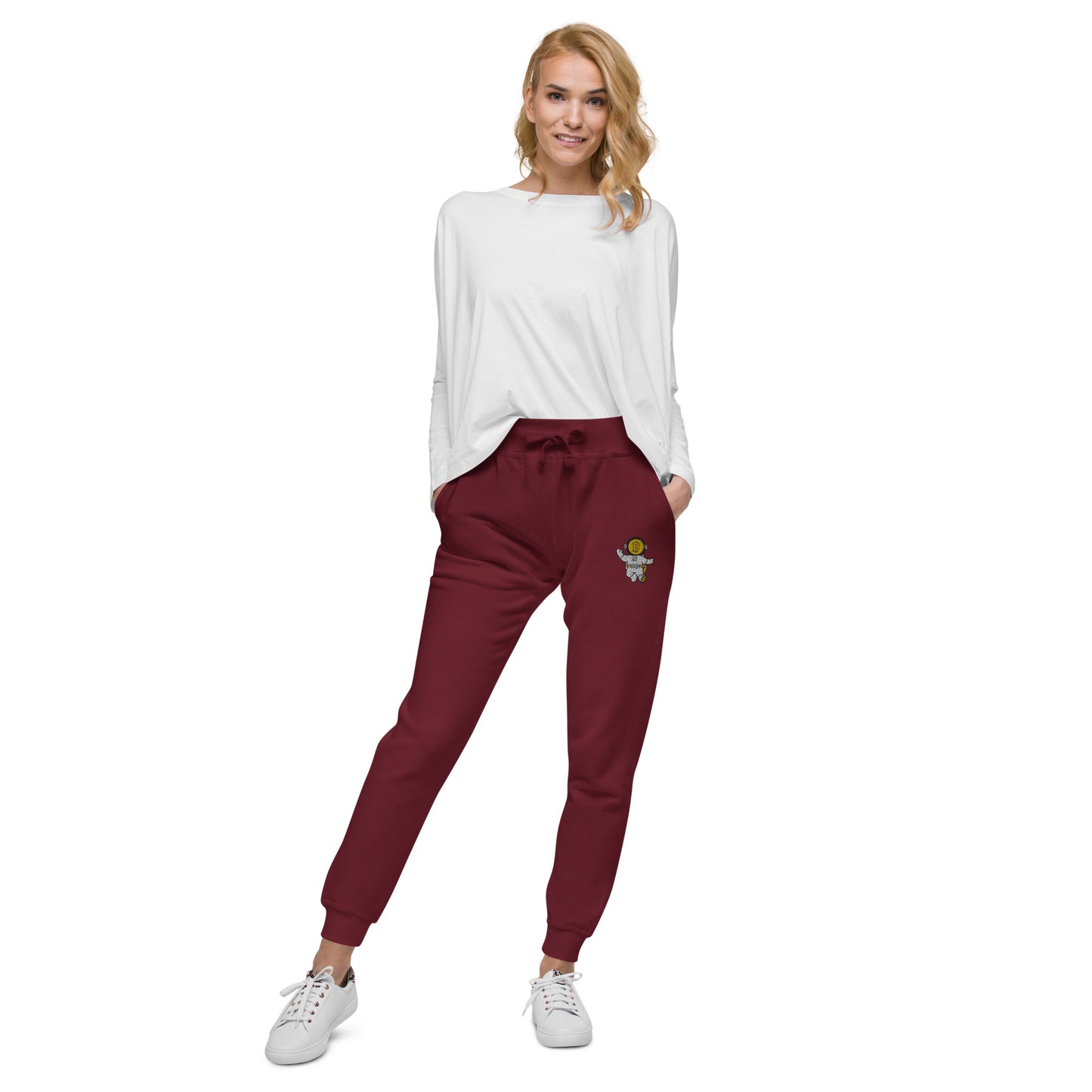 Luxury - Fleece Sweatpants - Bitcoin