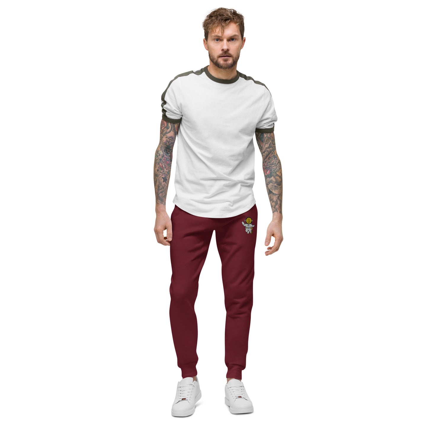 Luxury - Fleece Sweatpants - Bitcoin