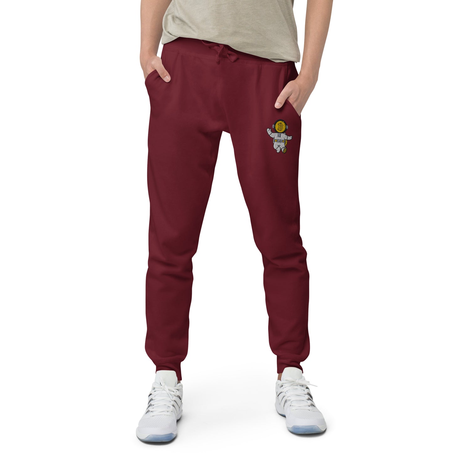 Luxury - Fleece Sweatpants - Bitcoin