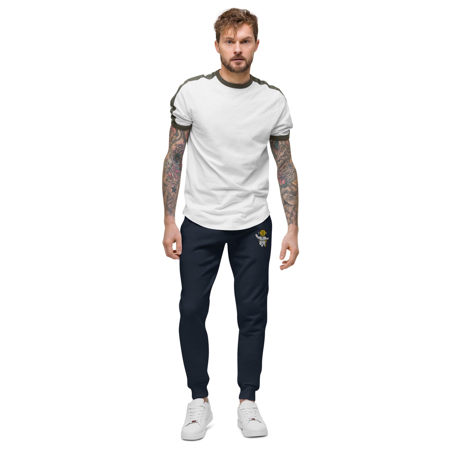 Luxury - Fleece Sweatpants - Bitcoin