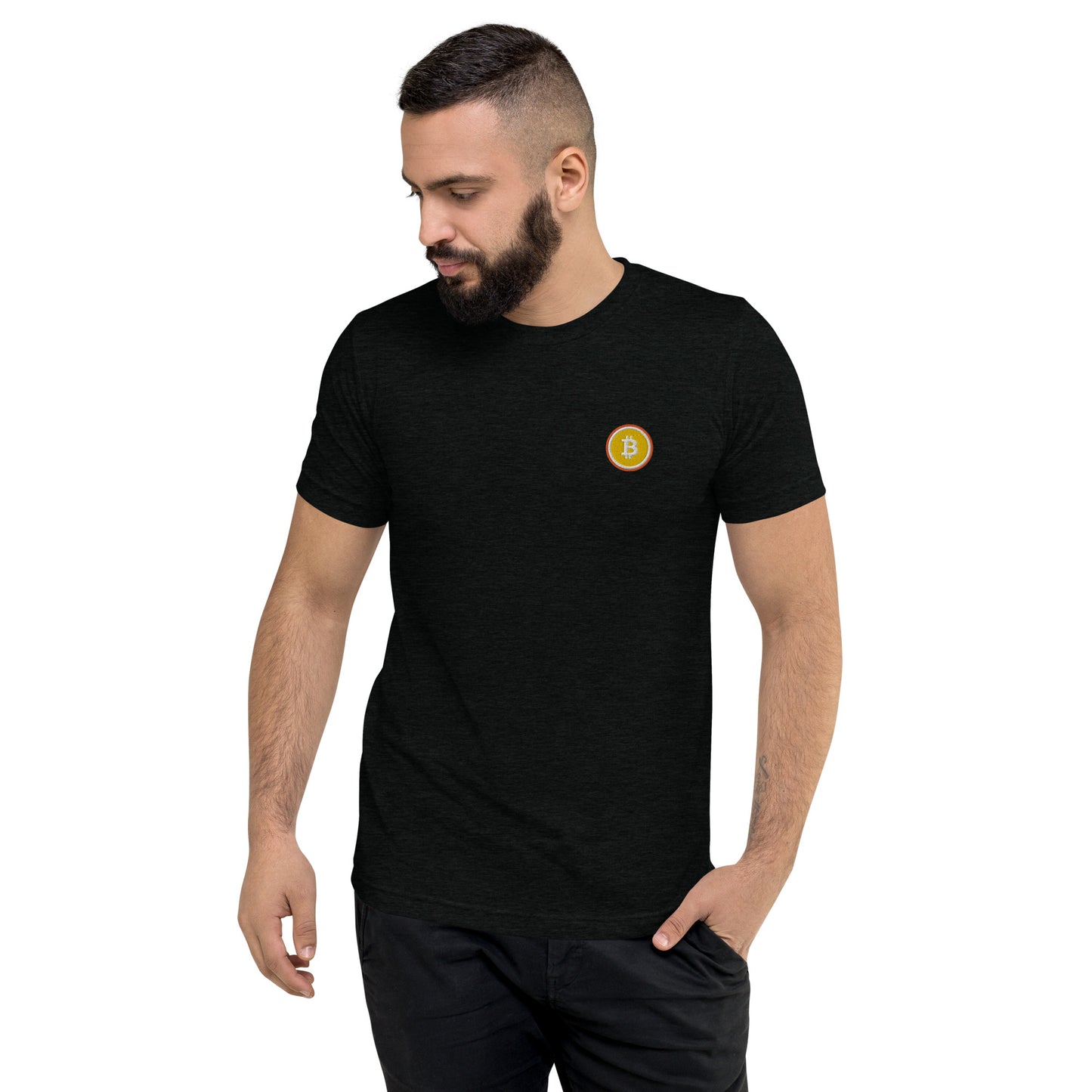 Luxury - Classic - Bitcoin Playera de Manga Corta