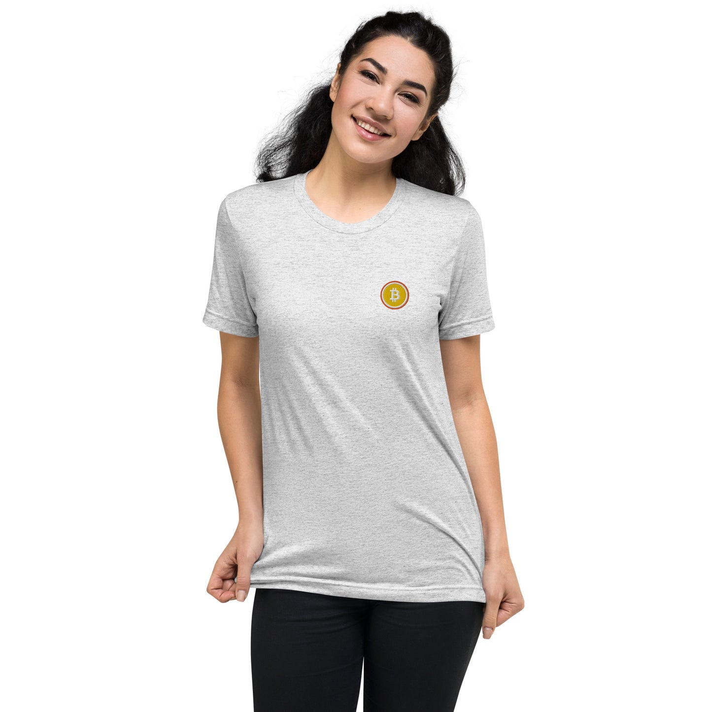 Luxury - Classic - Bitcoin Playera de Manga Corta