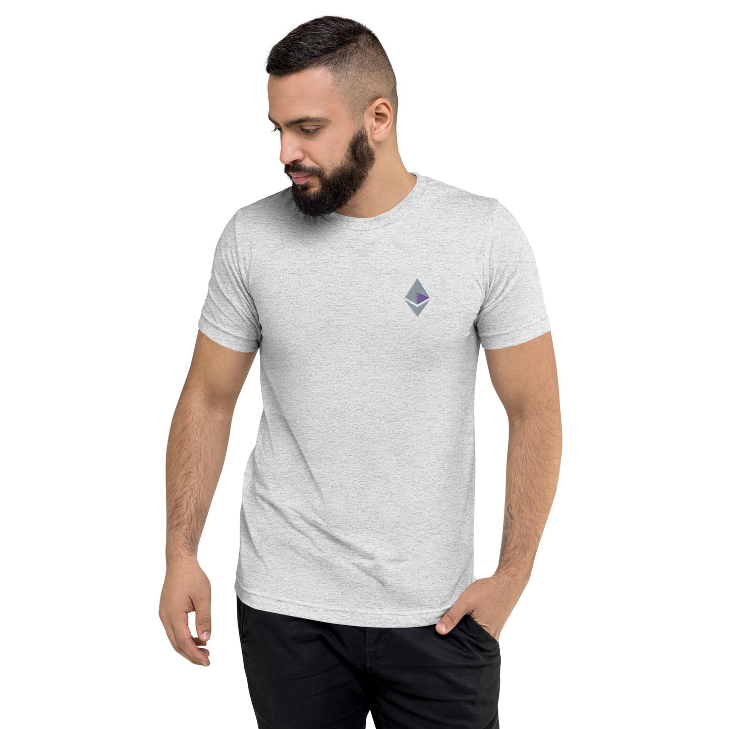 Luxury - Classic - Ethereum Playera de Manga Corta