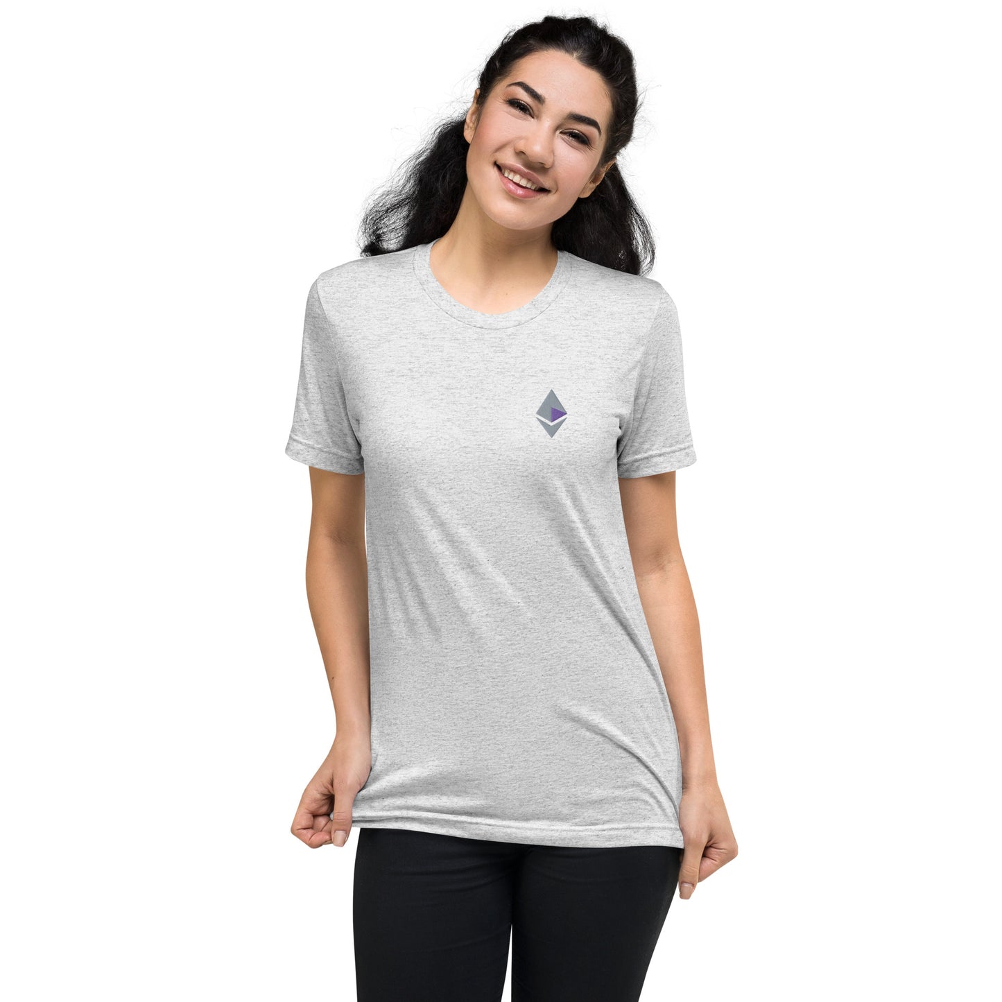 Luxury - Classic - Ethereum Playera de Manga Corta
